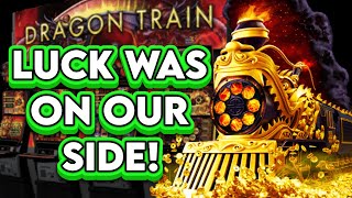 We Had BEGINNERS LUCK!! On Dragon Train Slot!