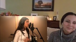 Angelina Jordan REACTION (I Have Nothing - Whitney Houston cover)