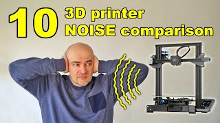 3D printer noise comparison video - 10 printers compared