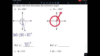 Unit 9 Day 1- Degrees on the unit circle