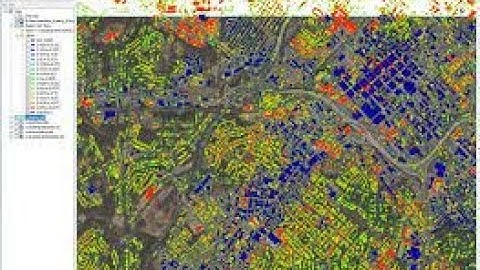 Supervised classification by using ENVI 5.3