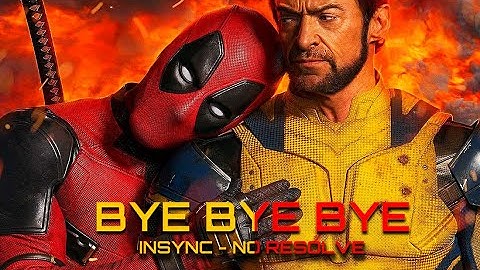 Deadpool And Wolverine Bye Bye Bye INSYNC Rock Cover By NO RESOLVE