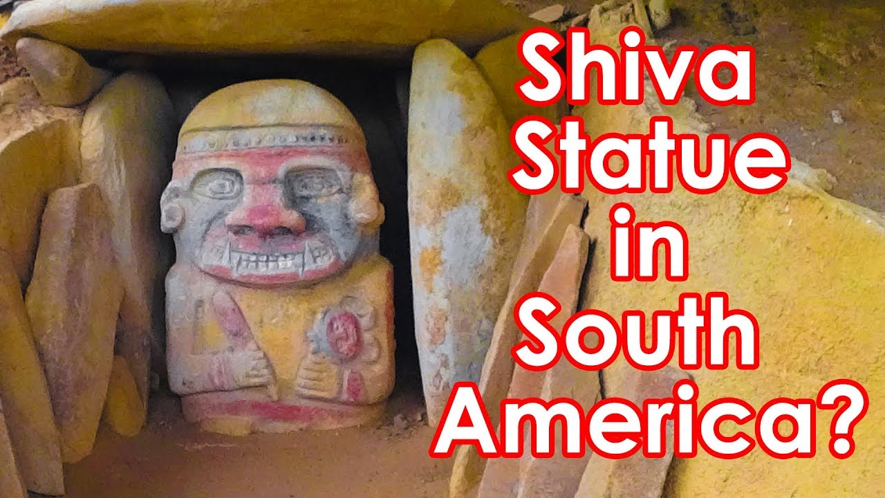 Is San Agustin Megalithic Site, a Hindu Temple? Ancient Aliens in Colombia  - YouTube