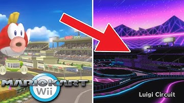 2 Extremely Unique Texture Hacks in Mario Kart Wii