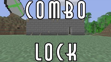 Minecraft Tutorial | Combination Lock