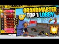 Free fire grandmaster top 1 shyam gaming solo vs squad 73500 hard  lobby last zone must watch 
