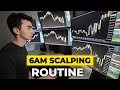 My morning trading routine for a quick 1750 day