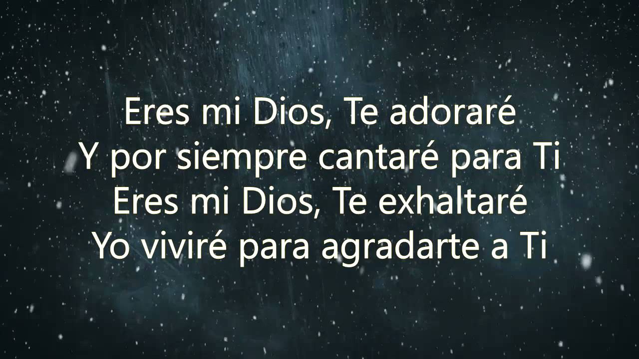 Eres mi Dios - Miel San Marcos - Lyrics, Letra Elias CG - YouTube