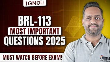 BRL 113 Question Paper June 2025 Solved | Business Ethics One Shot – 90+ Marks!