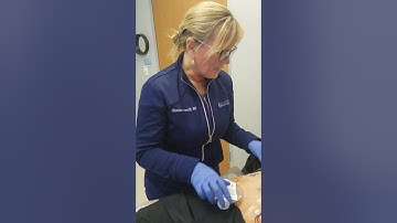 Removing your OnQ pain pump at home after surgery.