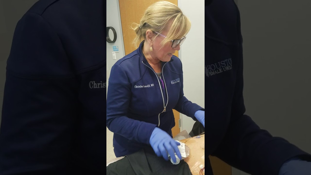 Removing your OnQ pain pump at home after surgery.