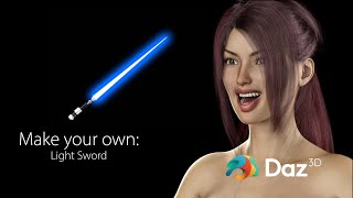 Daz Studio pro Tips: How to create a "Light Sword"