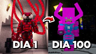 SOBREVIVI 100 DIAS NO GUERRA DE HEROES  MINECRAFT  O FILME