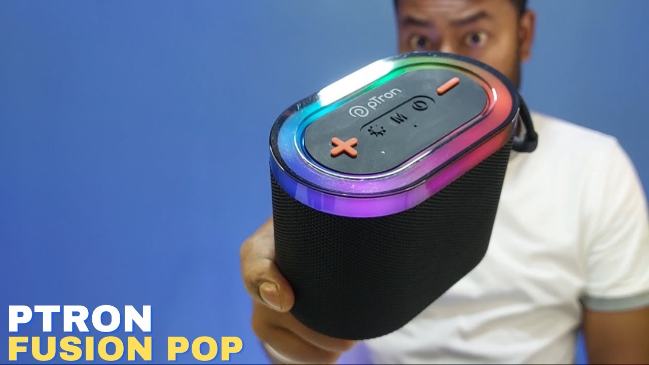 Ptron Fusion Pop 12W | Bluetooth Speaker Unboxing & Review | Best Bluetooth Speaker Under 1000 |