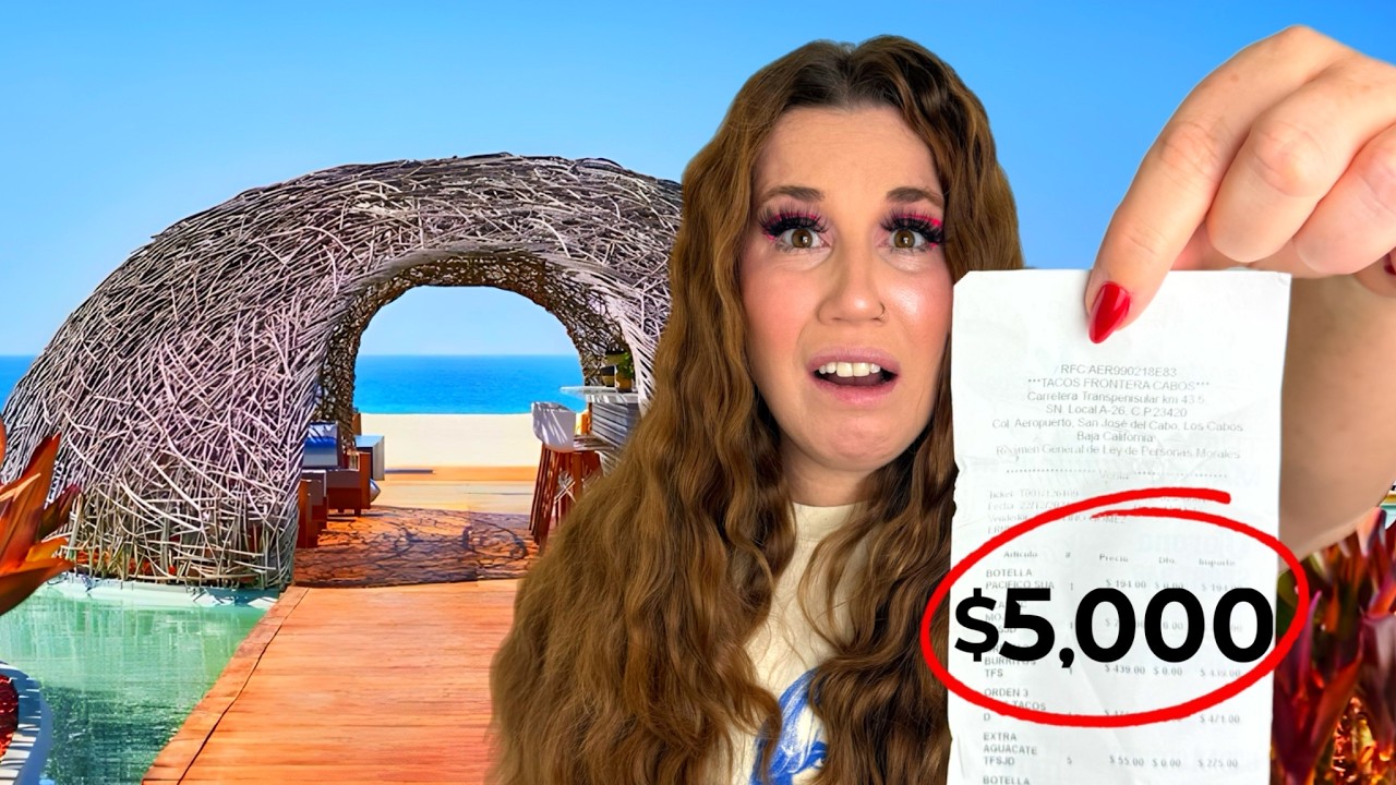 We Spent WAY TOO MUCH at the Most INSANE Hotel in Los Cabos!