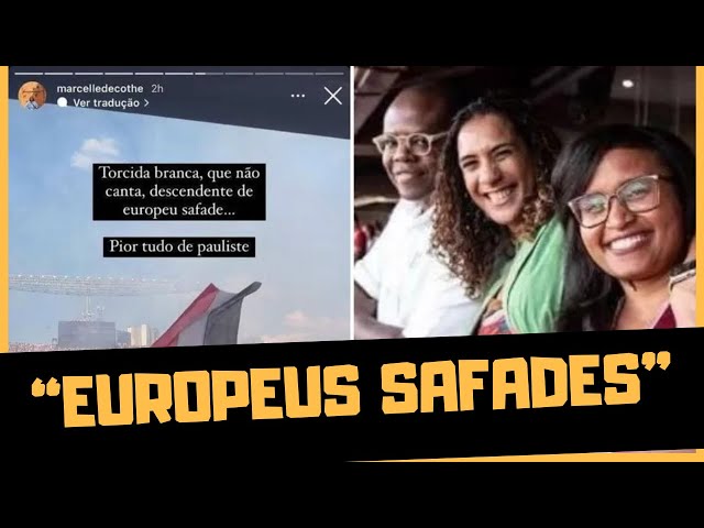 ANIELLE FRANCO, "EUROPEUS SAFADES" E RACISMO REVERSO?!!!