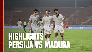 Highlights Persija Jakarta (0) vs (1) Madura United FC | BRI Liga 1 2023/24