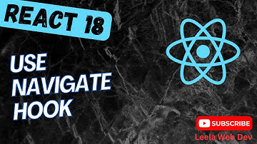 108. useNavigate Hook to navigate routes programmatically in React Router - react18