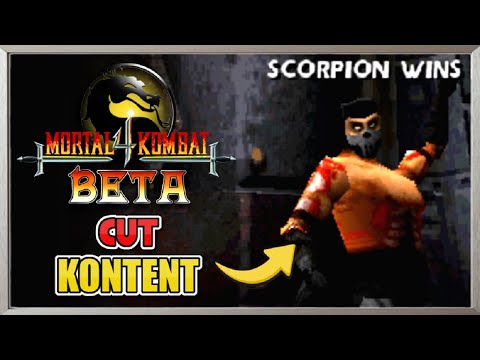 The ABSURD Beta Of MORTAL KOMBAT 4 Cut Content Exclusive Costumes Swapped Moves MORE