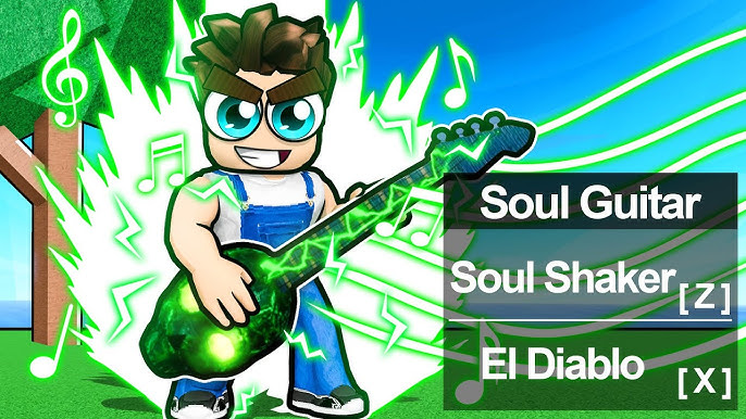 Noob to Max Lvl Using Soul Guitar in BloxFruits - BiliBili