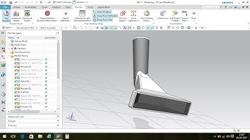 Siemens Nx | Nx 11 Tutorial For Beginners | Design of Vacuum Cleaner