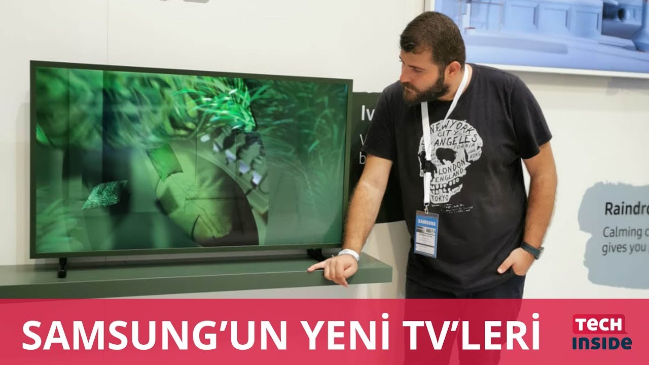 Samsung'tan bukalemun gibi TV'ler