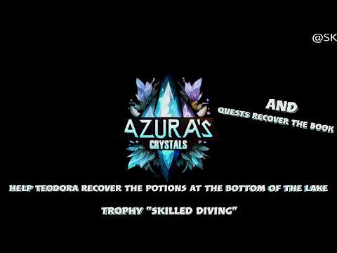 AZURA'S CRYSTALS テオドラに8つの薬を集めて渡す Trophy「Skilled AZURA'S CRYSTALS テオドラに8つの薬を集めて渡す Trophy「Skilled