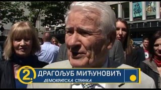 Play video: Dragoljub Mićunović: Poziv građanima da izađu na izbore