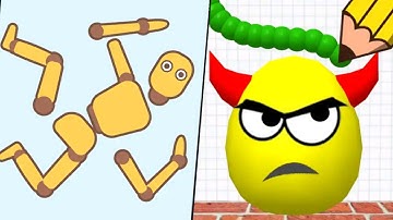 🕹️ Ragdoll Break 🆚 Draw to smash (save the doge &bee) Gameplay walkthrough Android, iOS part #3