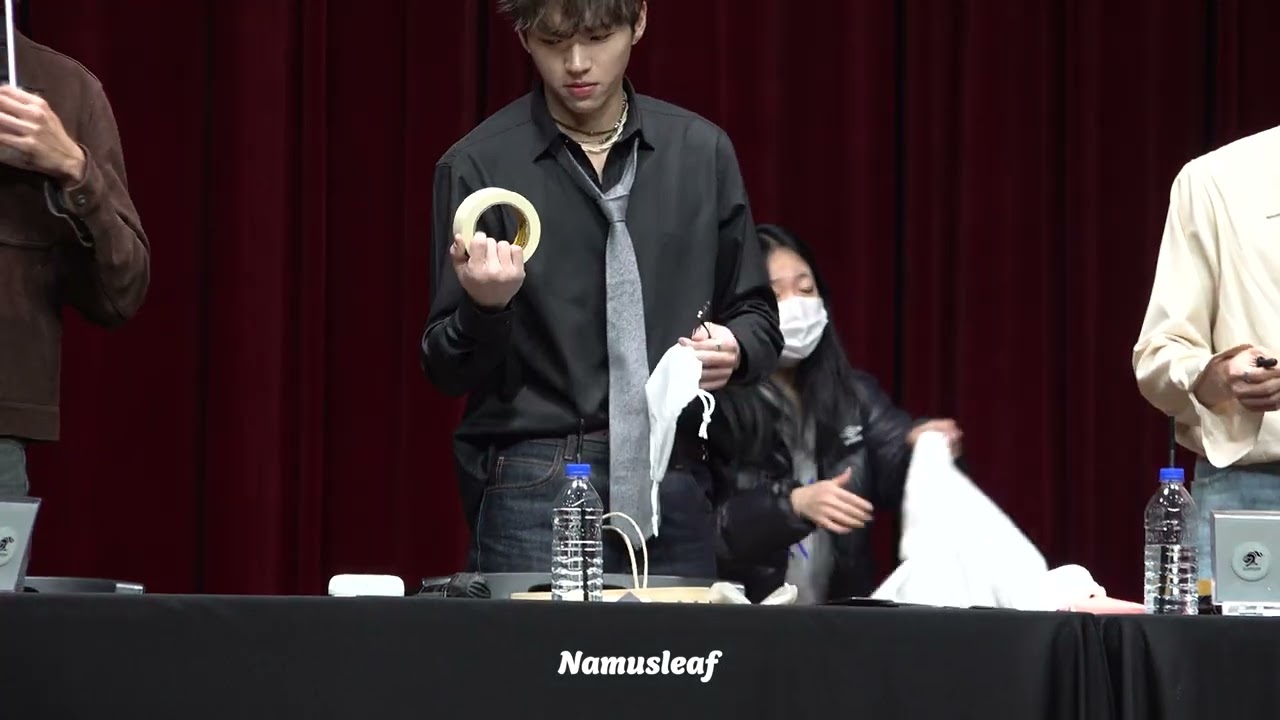 20250309 남우현 셔츠 (LIKE INFINITE 인피니트 팬싸인회 중)