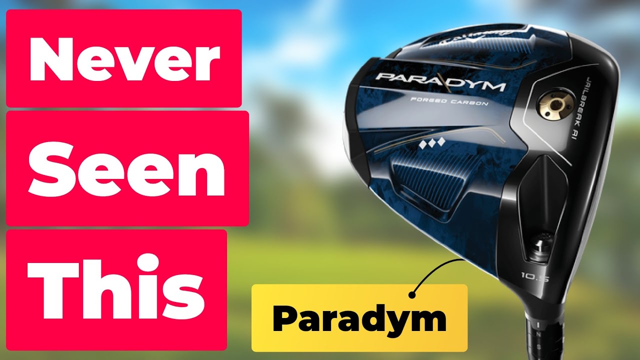 THIS CHANGES EVERYTHING Callaway Paradym Triple Diamond Driver THIS CHANGES EVERYTHING Callaway Paradym Triple Diamond Driver