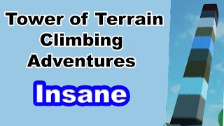 (Commentated Guide) Tower of Terrain Climbing Adventures (Insane) JToH ToTCA screenshot 5