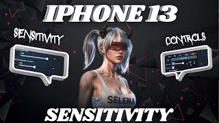 iPhone 13 Pro Max Sensitivity Pubg 2025 | Best Sensitivity for IPhone 13🔥| PUBG MOBILE