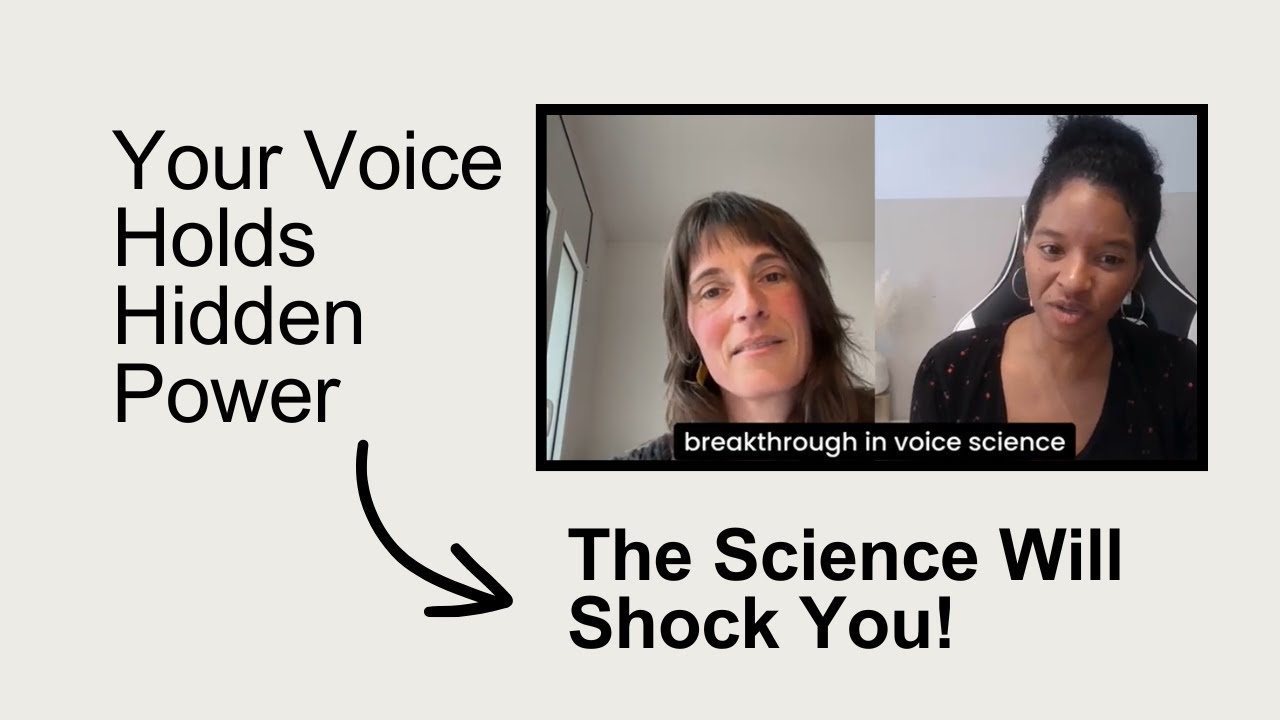 Your Voice Holds Hidden Power: The Science Will Shock You! - YouTube