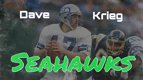 Dave Krieg Seahawks Highlights