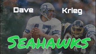 Dave Krieg Seahawks Highlights Details