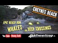 Deep Water Crossing, 4x4 Beach Run in the south west