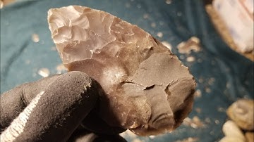 992 - Raw Stone Biface with Natural Tools Explained Slowly