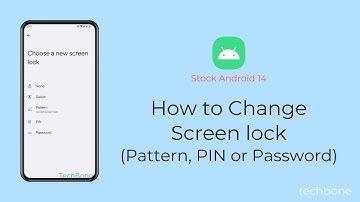 How to Change Screen lock PIN, Password or Pattern [Android 14]