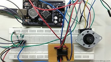 Stepper Motor Interfacing with LPC2148