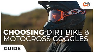 Buyers Guide To Choosing The Best Dirt Bike & Motocross Goggles