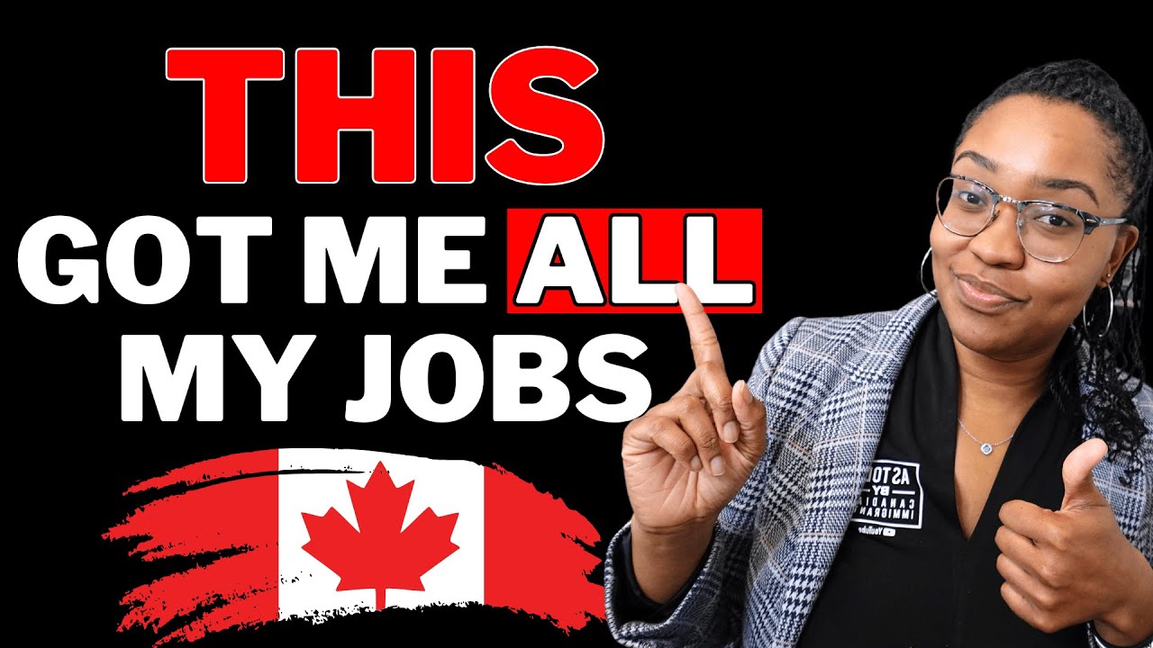 The Secret to Finding Jobs and Community as a Newcomer in Canada - YouTube
