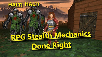 Daggerfall Skulduggery - A Thief Overhaul Mod Showcase and Stealth Mechanics Discussion