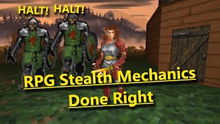 Daggerfall Skulduggery - A Thief Overhaul Mod Showcase And Stealth Mechanics Discussion