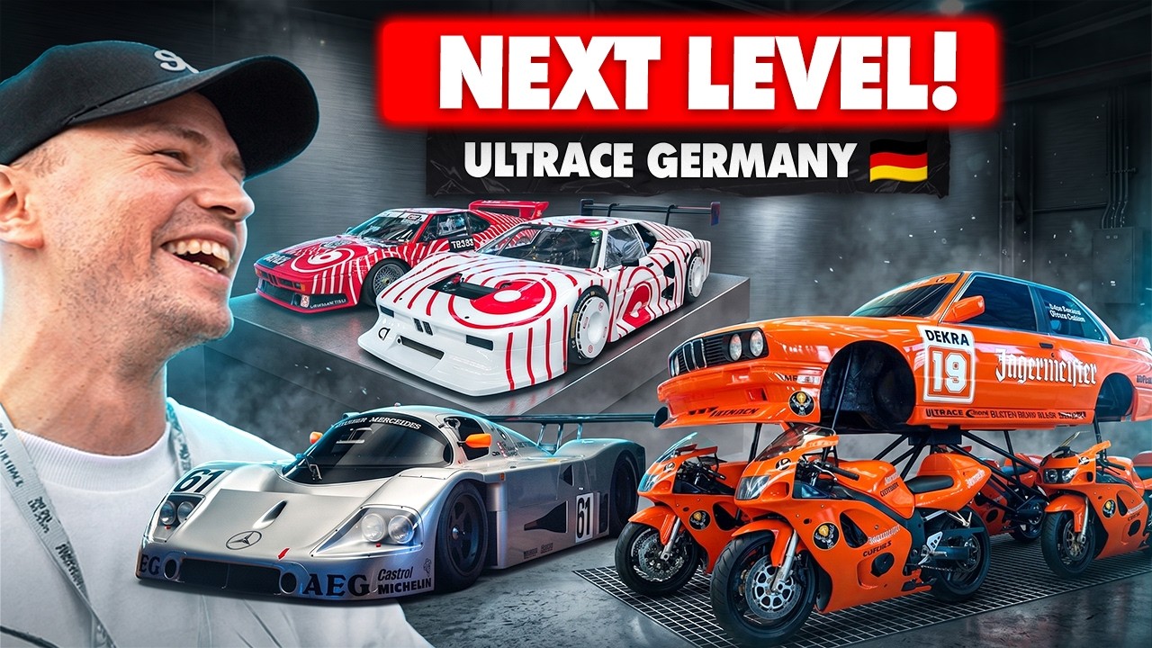 Ist das die krasseste Auto-Show Europas? JA! - Ultrace Germany 🇩🇪 - YouTube