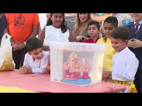La comunidad hindú celebra con los ceutíes la inmersión de Ganesh como colofón de su festividad