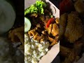 Nasi Daun Jeruk Pakai Oseng kulit