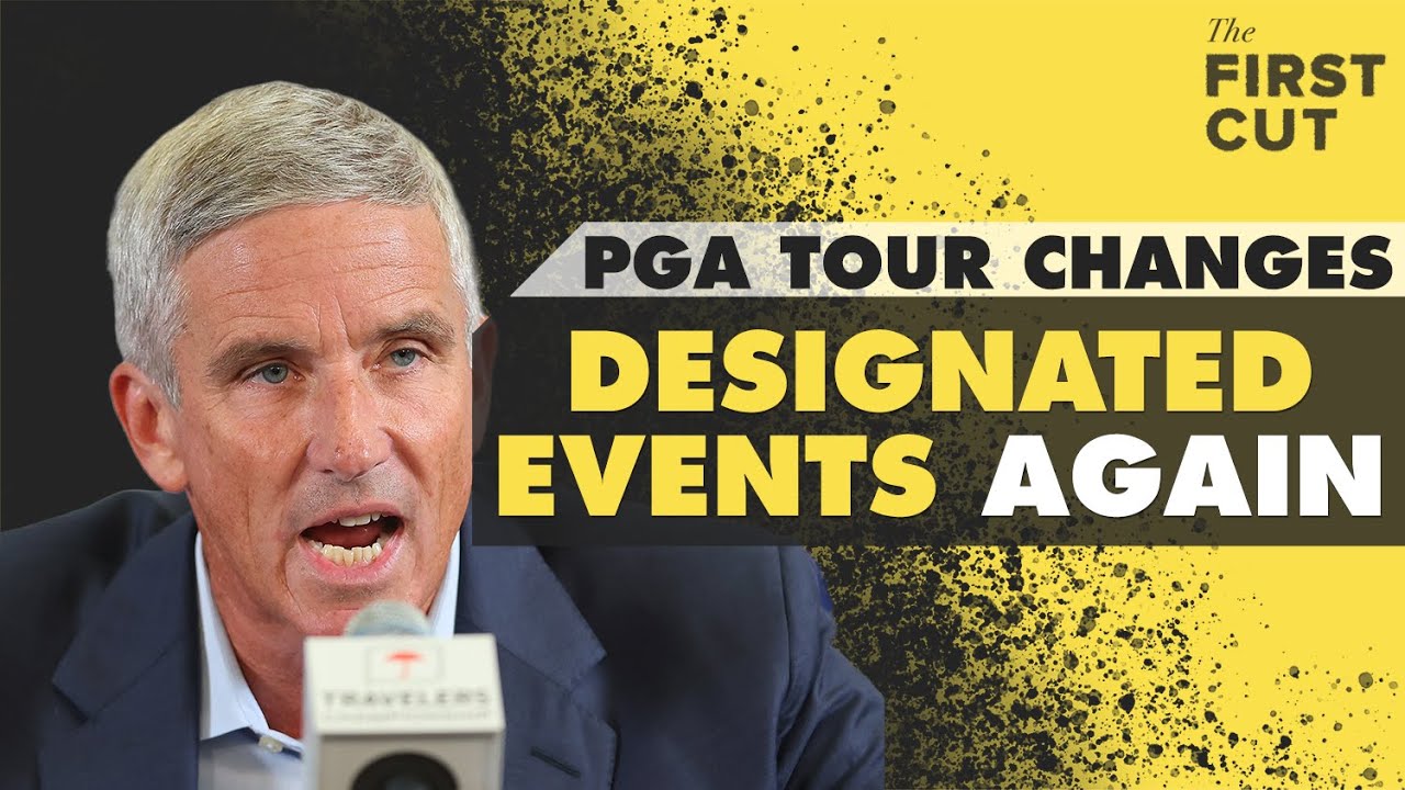 PGA Tour Makes Designated Event Changes AGAIN for 2024 The First Cut