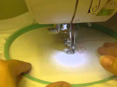 Basics of Free Motion Quilting & Embroidery Singer Quantum Stylist 9960  Video Part 6 