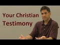 Your Christian Testimony - Luke Hahn